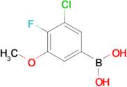 3-Chloro-4-fluoro-5-methoxyphenylboronic acid