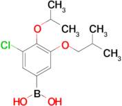 3-Chloro-4-isopropoxy-5-isobutoxyphenylboronic acid