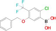 5-(Benzyloxy)-2-chloro-4-(trifluoromethyl)phenylboronic acid