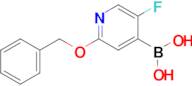 2-Benzyloxy-5-fluoropyridine-4-boronic acid