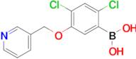 2,4-Dichloro-5-(pyridin-3-ylmethoxy)phenylboronic acid