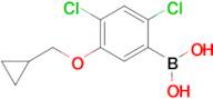 2,4-Dichloro-5-(cyclopropylmethoxy)phenylboronic acid