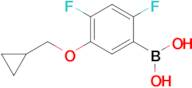 5-(Cyclopropylmethoxy)-2,4-difluorophenylboronic acid