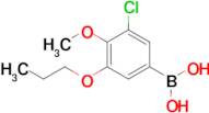 3-Chloro-4-methoxy-5-propoxyphenylboronic acid