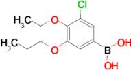 3-Chloro-4-ethoxy-5-propoxyphenylboronic acid