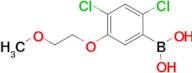 2,4-Dichloro-5-(2-methoxyethoxy)phenylboronic acid