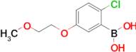 2-Chloro-5-(2-methoxyethoxy)phenylboronic acid