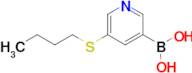 5-(Butylthio)pyridine-3-boronic acid