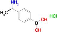 4-[(1R)-1-Aminoethyl]phenylboronic acid hydrochloride