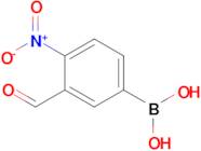 3-Formyl-4-nitrophenylboronic acid