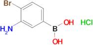 (3-amino-4-bromophenyl)boronic acid hydrochloride