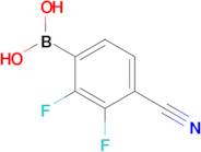 4-Cyano-2,3-difluorophenylboronic acid