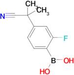 4-(1-Cyano-1-methylethyl)-2-fluorophenylboronic acid