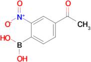 4-Acetyl-2-nitrophenylboronic acid