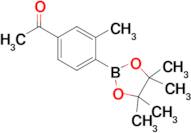 1-(3-Methyl-4-(4,4,5,5-tetramethyl-1,3,2-dioxaborolan-2-yl)phenyl)ethanone