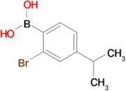 2-Bromo-4-isopropylphenylboronic acid