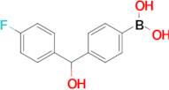 4-[(4-Fluorophenyl)(hydroxy)methyl]phenylboronic acid