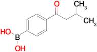 4-(3-Methylbutanoyl)phenylboronic acid