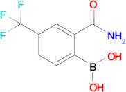 2-Carbamoyl-4-(trifluoromethyl)phenylboronic acid