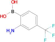 2-Amino-4-(trifluoromethyl)phenylboronic acid