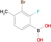 3-Bromo-2-fluoro-4-methylphenylboronic acid