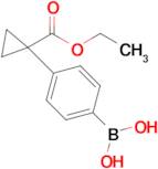 4-[1-(Ethoxycarbonyl)cyclopropyl]phenylboronic acid