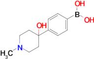 4-(4-Hydroxy-1-methylpiperidin-4-yl)phenylboronic acid