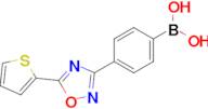 {4-[5-(Thiophen-2-yl)-1,2,4-oxadiazol-3-yl]phenyl}boronic acid