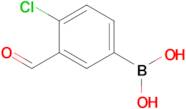 4-Chloro-3-formylphenylboronic acid