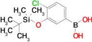 3-t-Butyldimethylsilyloxy-4-chlorophenylboronic acid