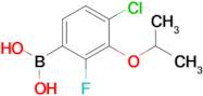 4-Chloro-2-fluoro-3-isopropoxyphenylboronic acid