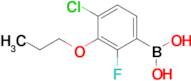 4-Chloro-2-fluoro-3-propoxyphenylboronic acid