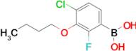 3-Butoxy-4-chloro-2-fluorophenylboronic acid