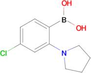 4-Chloro-2-(pyrrolidin-1-yl)phenylboronic acid