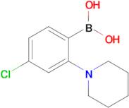 4-Chloro-2-piperidinophenylboronic acid