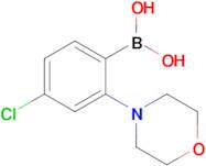 4-Chloro-2-morpholinophenylboronic acid