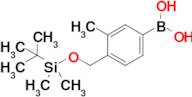 4-(tert-Butyldimethylsilyloxy)methyl-3-methylphenylboronic acid