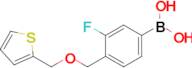 3-Fluoro-4-(thiophen-2-ylmethoxymethyl)phenylboronic acid