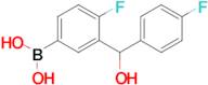 4-Fluoro-3-[(4-fluorophenyl)(hydroxy)methyl]phenylboronic acid