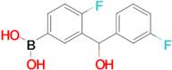 4-Fluoro-3-[(3-fluorophenyl)(hydroxy)methyl]phenylboronic acid