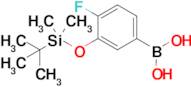 3-(t-Butyldimethylsilyloxy)-4-fluorophenylboronic acid