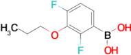 2,4-Difluoro-3-propoxyphenylboronic acid