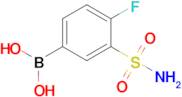 4-Fluoro-3-sulfamoylphenylboronic acid