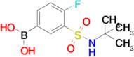 3-(tert-Butylsulfamoyl)-4-fluorophenylboronic acid