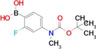 4-(N-Boc-N-Methylamino)-2-fluorophenylboronic acid