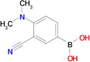 3-Cyano-4-(dimethylamino)phenylboronic acid