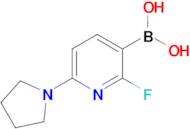 2-Fluoro-6-pyrrolidinopyridine-3-boronic acid