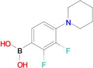 2,3-Difluoro-4-piperidinophenylboronic acid