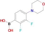 2,3-Difluoro-4-morpholinophenylboronic acid