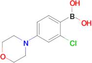 2-Chloro-4-(morpholino)phenylboronic acid